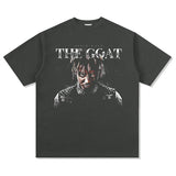 JUICE-WRLD-silver T-shirt