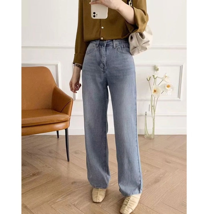Women Jeans Casual All-Match Loose