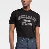 Dsq2 T Shirt 1964 Printed Short Sleeve T-shirt round Neck