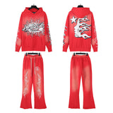 Hellstar Hoodie And Pants Two-Piece Set