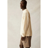 Fog Fear of God Essentials T Shirt Long Sleeve Back Three-Dimensional Letter Loose Couple T-shirt