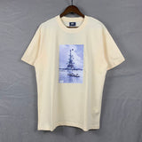 Kith T-Shirt Kith Kith Floral Navy Eiffel Tee