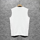 Amiri tank top with slanted art word printing