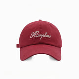Hamptons Hat Spring/Summer Male and Female Alphabet Embroidery