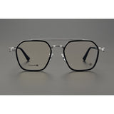 CHH Chrome Hearts Glasses Collector's Edition Double Beam Large Frame Ultra Light Pure Titanium Glasses Frame