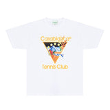 Casablanca T Shirts Fashion Print Street