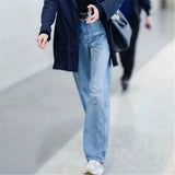 Women Jeans Slimming Spicy Girl Simple Loose