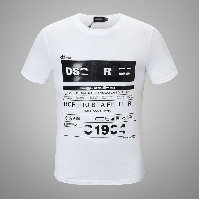 Dsq2 T Shirt Casual Sports Printed Short Sleeve Summer Men