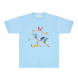 Casablanca T Shirts Fashion Print Street