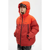 Unisex Coat Color Matching Couple's Cotton-Padded Coat Thickened Winter