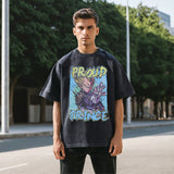 Mens Vintage T Shirt Short Sleeve T-Shirt Men's and Women's