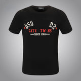 Dsq2 T Shirt Casual Sports Printed Short Sleeve Summer Men