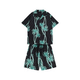 Amiri Shirt And Shorts 2 Piece Set Fashion Print Couple High Street