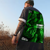 Men T-Shirt Hip Hop Summer Loose