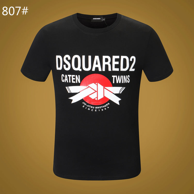 Dsq2 T Shirt Casual Sports Printed Short Sleeve Summer Men