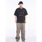 Unisex T-Shirts Vintage GALLERY DEPT Loose T-Shirts