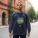 Mens Vintage Long Sleeve Shirt