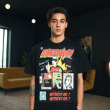 Men's T Shirts Spring/Summer Printed Short Sleeve T-Shirts Men's Loose