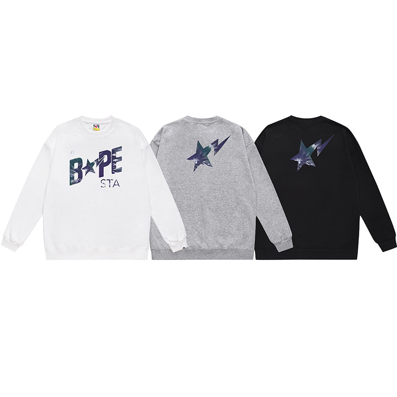 Bathing ape Crew neck sweatshirt