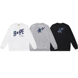 Bathing ape Crew neck sweatshirt