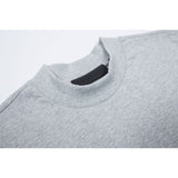 Fog Essentials T Shirts Summer FOG Double Line Joint Letter Crew Neck Short Sleeve