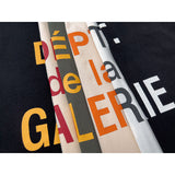 Gallery Dept T-Shirt Alphabet Slogan Short Sleeve T-Shirt