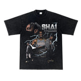 Basketball Star OKC Thunder NO.2 SGA Alexander Print Cotton