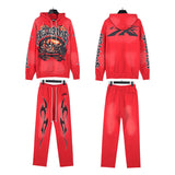Hellstar Hoodie And Pants Two-Piece Set