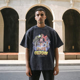 Mens Vintage T Shirt Summer Vintage Hiphop