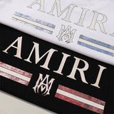 Amiri T Shirts Fashion Print Couple High Street