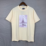 Kith T-Shirt Kith Kith Floral Marroon Eiffel Tee