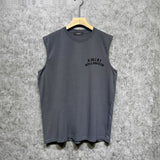Amiri tank top hollywood pure letterprinting