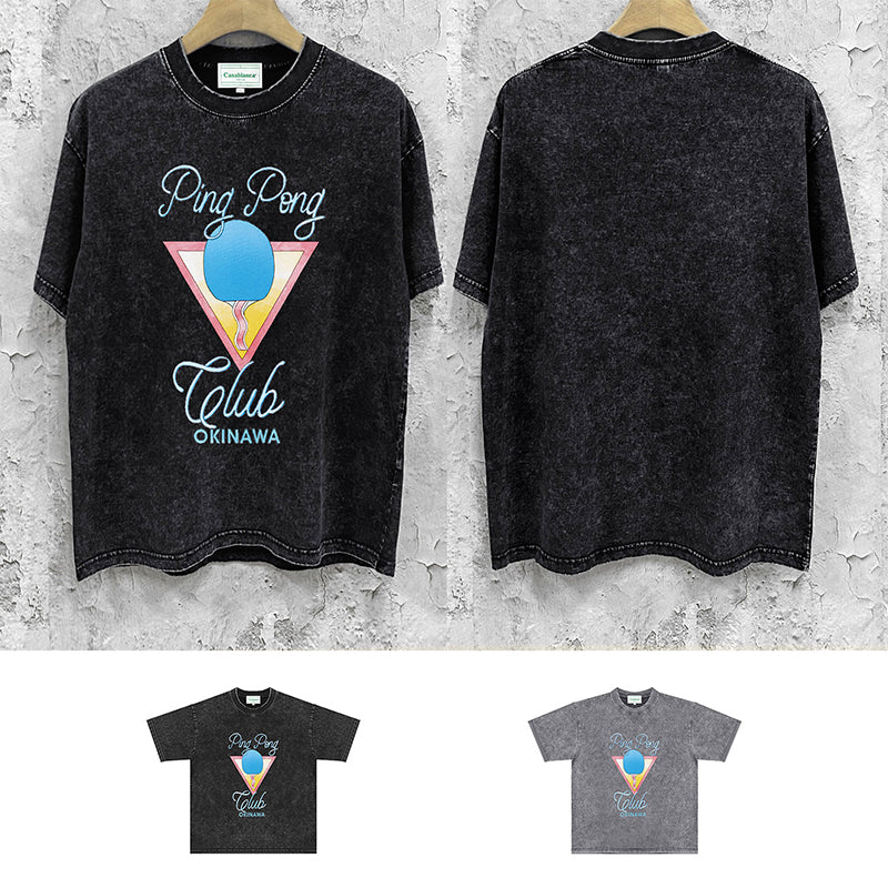 Casablanca Distressed T-Shirt