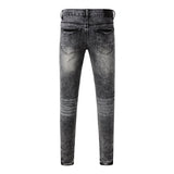 Purple Brand Jeans Pure Cotton High Street Trend #9105