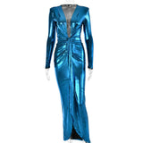 Women Dress Elegant Sexy Knitted Dress