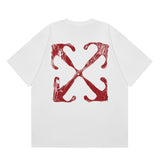 Off White T Shirts Direct Printing Pattern