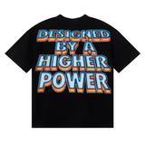 Godspeed T Shirts Star Shock Skull Print Cotton Casual Short Sleeve Men and Women