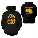 Cobra Kai Baseball Jacket Karate Kid Karate Kid Val Armorr Cobra Printed Hooded Men's Top Sweater