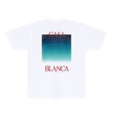 Casablanca T Shirts Fashion Print Street