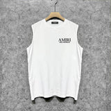 Amiri tank top skeleton letterprinting