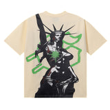 Godspeed T Shirts Mosaic Free Muse Printed Cotton Casual Short Sleeves Men and Women