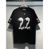 Amiri T Shirts Fashion Print Couple High Street