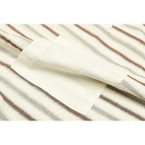 Unisex Shirt Loose Retro Striped Summer Coat