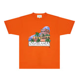 Casablanca T Shirts Fashion Print Street