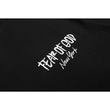 Fog Essentials T Shirts Letter Pattern Crew Neck Short Sleeves