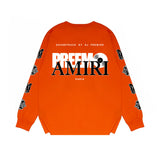 Amiri Long Sleeved Shirt Printed Trendy Pure Cotton