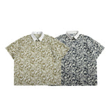 Unisex Shirt Hawaiian Floral Loose Summer