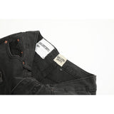 Gallery Dept Jeans Skull Alphabet Patch Heavy Industry Washed Jeans