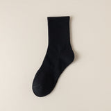 Men socks pure color
