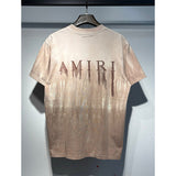 Amiri T Shirts Fashion Print Couple High Street
